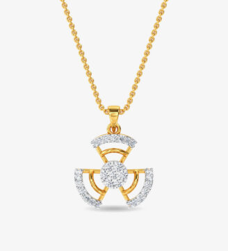 Buy Diamond Ed Pendant Yellow Gold / 14KT